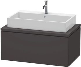 Duravit Konsolenunterschrank L-CUBE 400x920x547mm graphit supermatt