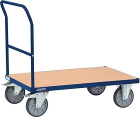Plattformwagen Ladeflächen L1000xB700mm STA saphirblau Trgf.600kg TECWERK