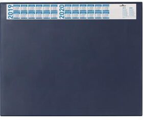 DURABLE Schreibunterlage 720407 520x650mm Jahreskalender dunkelblau