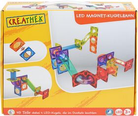 CR LED Magnet Kugelbahn, 49 Teile