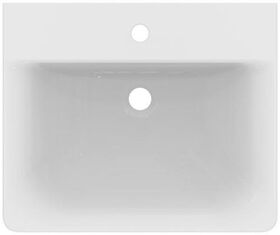 IDS Waschtisch CONNECT CUBE HL mttg du o ÜL 550mm weiß IDEAL STANDARD