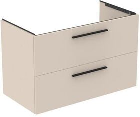 IDS Waschtischunterschrank i.life B 1000x505x630mm, 2 Auszüge Sandbeige matt IDEAL STANDARD