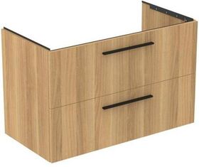 IDS Waschtischunterschrank i.life B 1000x505x630mm, 2 Auszüge Eiche Natur IDEAL STANDARD