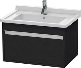 Duravit Waschtischunterbau KETHO 465x650x410mm eiche schwarz