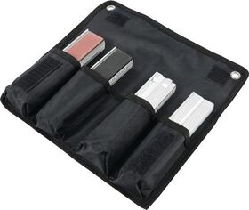 Rohr-/Schutzbackenset f.Backen-B.140mm 8tlg.in Tasche Alu.HEUER