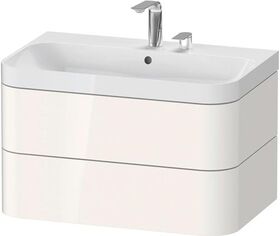 Duravit WTU HAPPY D.2 PLUS 775x490mm m UB 2 HL weiß hochglanz