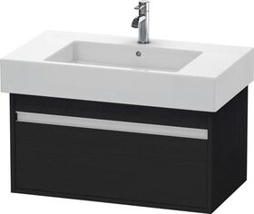 Duravit Waschtischunterbau KETHO 455x800x410mm eiche schwarz