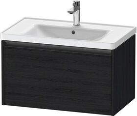 Duravit Waschtischunterbau Ketho.2 784x440x455mm eiche schwarz