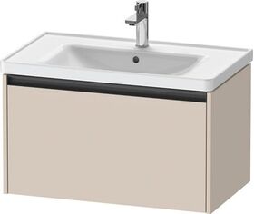 Duravit Waschtischunterbau Ketho.2 784x440x455mm taupe supermatt
