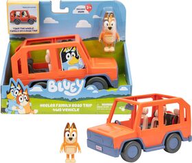 BLUEY Familienausflug Auto