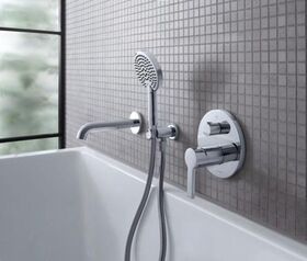 Duravit Brausehalter runde Rosette chrom