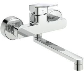 IDS Einhebel-Wand-Küchenarmatur CERAPLAN Auslauf 200mm, schwenkbar chrom IDEAL STANDARD