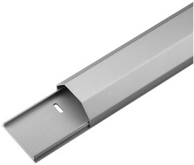 Halbrunder Aluminium-Kabelkanal- VPE: 1