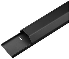 Halbrunder Aluminium-Kabelkanal- VPE: 1