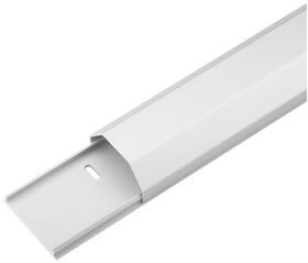Halbrunder Aluminium-Kabelkanal- VPE: 1