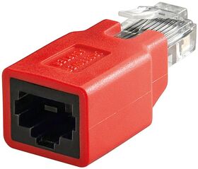 RJ45 Crossover-Modular-Adapter, CAT 5e- VPE: 1