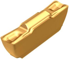 Drehwendeschneidplatte ISO LCMF 031304-CM:T8330 Breite 3mm PVD beschichtet Gold - VPE: 10