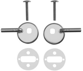 Duravit Scharnierpaar ohne SoftClose verchromt