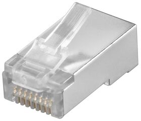 RJ45-Stecker, CAT 5e STP geschirmt- VPE: 10