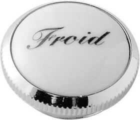 IDS Zierkappe RETRO Froid für Kreuzgriffe edelmessing IDEAL STANDARD