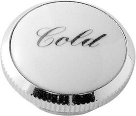 IDS Zierkappe RETRO Cold für Kreuzgriffe chrom IDEAL STANDARD