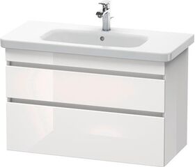 Duravit Waschtischunterbau DURASTYLE 448x930x610mm eiche natur / basalt matt
