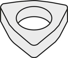 Wendeplatten-Unterlegscheibe ISO DWN 130612:GJ11 Brutto-G.28,04g Farbe Silber - VPE: 10