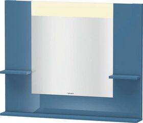 Duravit Spiegel VERO 142x1000x800mm Be stone blue hochglanz