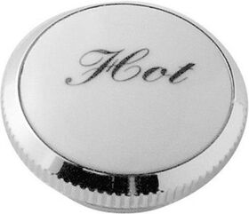 IDS Zierkappe RETRO Hot für Kreuzgriffe chrom IDEAL STANDARD