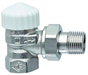 Heimeier Th-Untert. V-exakt II Rotguss vernickelt Eckform 3/8" kvs 0,86 HEIMEIER - VPE: 20