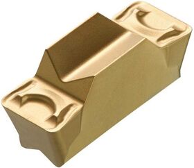 Drehwendeschneidplatte ISO LCMF 061608-F:T8330 Tiefe 3mm PVD beschichtet Gold - VPE: 10