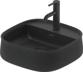 Duravit Aufsatzbecken Zencha 420x420mm o ÜL m Hahnlochblock ant ma WG