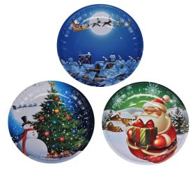 HI  Weihnachtsteller 25,5cm sort. - 24 VPE