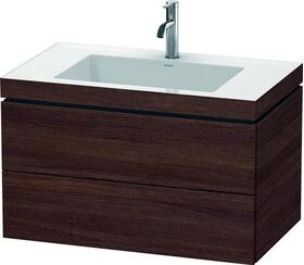 Duravit Waschtischunterbau L-CUBE m WT Vero Air 500x800x480mm 1 HL Kast. d