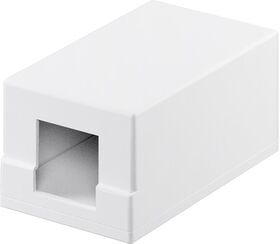 Keystone-Leergehäuse 1-port- VPE: 1