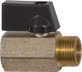 Mini-Kugelhahn VALVE LINE 10 mm 3/8 Innen-/Außengewinde DN 10 mm RIEGLER - VPE: 10