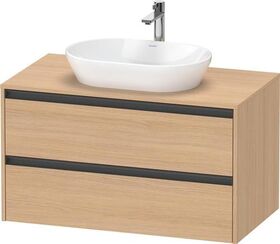 Duravit Waschtischunterbau Ketho.2 1000x568x550mm eiche natur