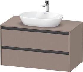 Duravit Waschtischunterbau Ketho.2 1000x568x550mm basalt matt