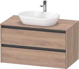 Duravit Waschtischunterbau Ketho.2 1000x568x550mm graphit matt