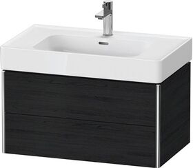 Duravit Waschtischunterbau XSQUARE 784x397x470mm Ei sw o Einrichtungssystem
