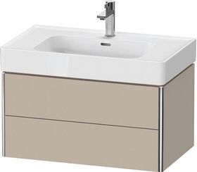 Duravit Waschtischunterbau XSQUARE 784x397x470mm ta sdm o ES