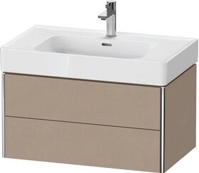 Duravit Waschtischunterbau XSQUARE 784x397x470mm L ohne Einrichtungssystem