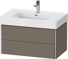 Duravit Waschtischunterbau XSQUARE 784x397x470mm fla gr sdm o ES