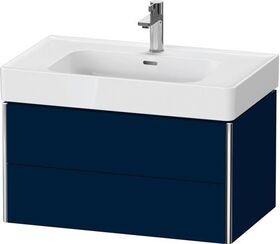 Duravit Waschtischunterbau XSQUARE 784x397x470mm na-bl sdm o ES