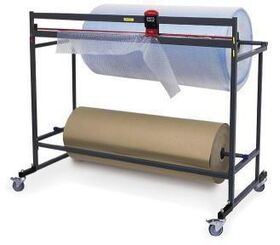 Schneidständer Schnittbreite 1250mm waagerecht m.Fahrrollen TRANSPAK