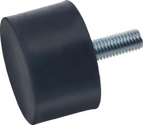 Anschlagpuffer GN 352 d1 40 mm,d2 M 8 h 30mm m.Schr.l 23mm GANTER, 5 Stück