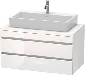 Duravit Konsolenunterschrank DURASTYLE 512x1000x548mm Ei schwarz / basalt matt