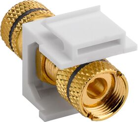 Keystone-Modul Lautsprecher, Schwarz- VPE: 1