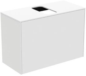 IDS Waschtischplatte CONCA o Auss 802x373mm Alte Nr. 2019 weiß matt IDEAL STANDARD