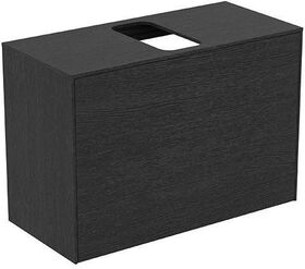 IDS Waschtischplatte CONCA o Auss 802x373mm a Nr2019 Eiche geflammt IDEAL STANDARD